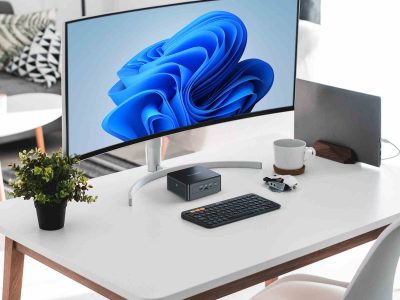 Mapa de escena Geekom Mini IT8 PC con Windows11