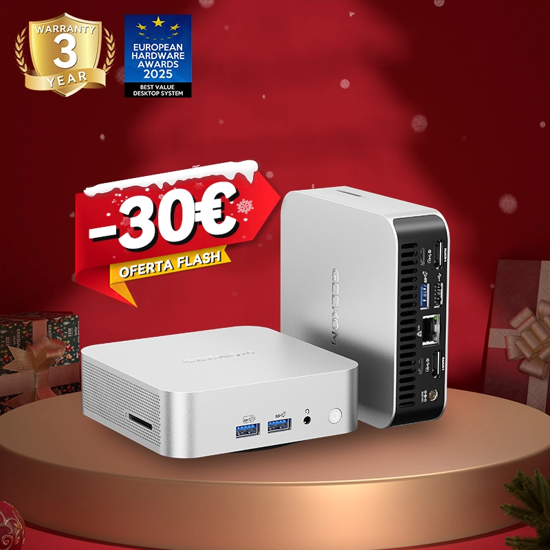 GEEKOM A6 Mini PC con AMD Ryzen 7 6800 y Radeon 680M