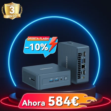 GEEKOM AE7 Mini PC con AMD Ryzen 9 7940HS: Potencia y Rendimiento