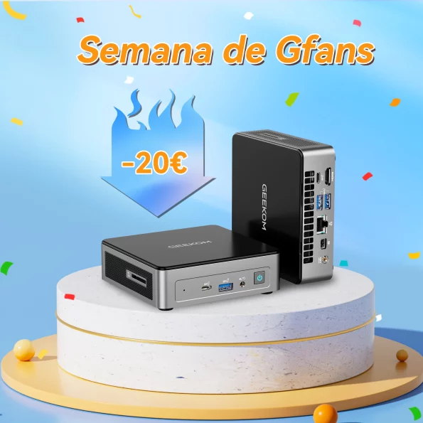 GEEKOM Mini Air12 Mini PC con Intel® N150 de 12ª Generación