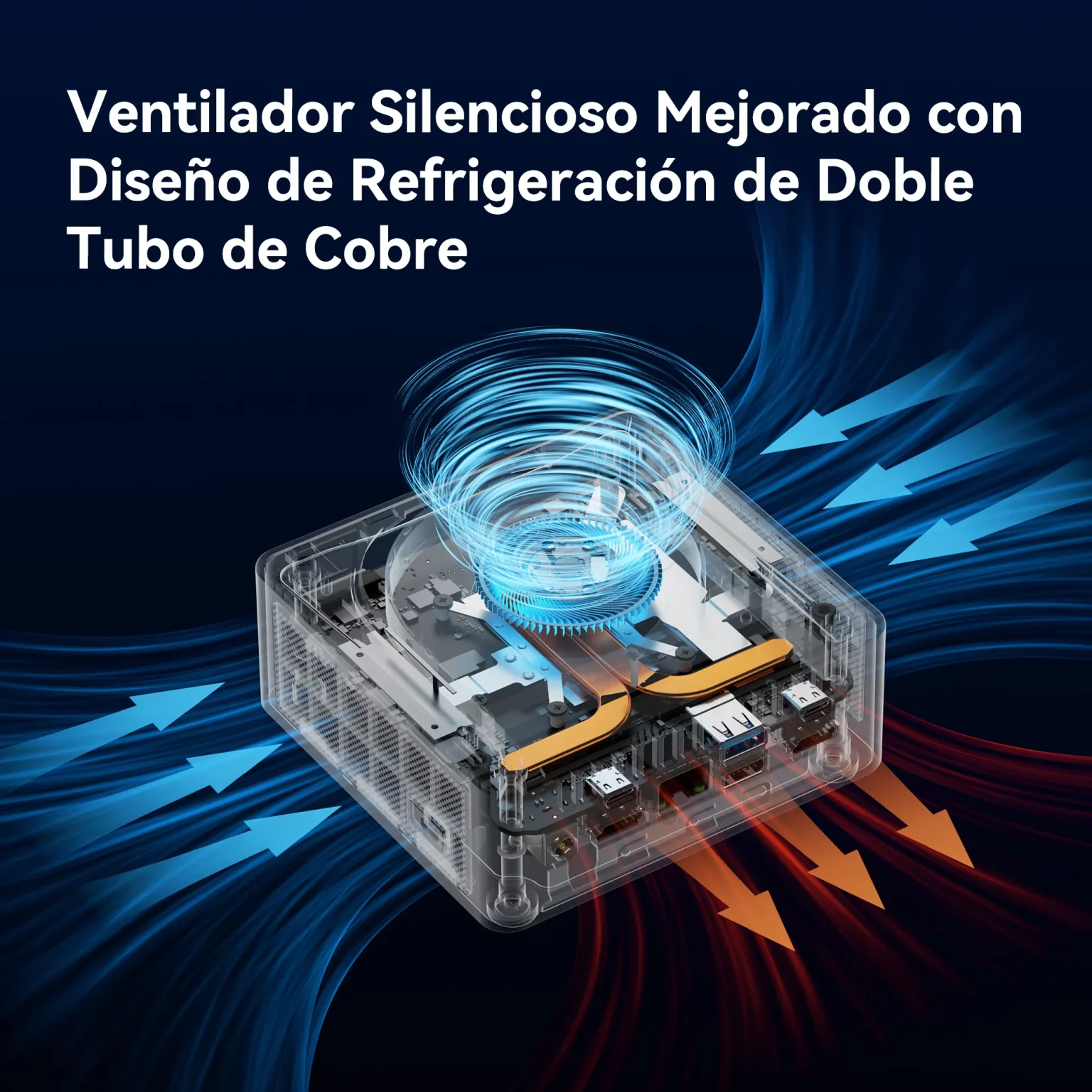 GEEKOM IT13 Edición 2025 Mini PC Refrigeración de Doble Tubo de Cobre