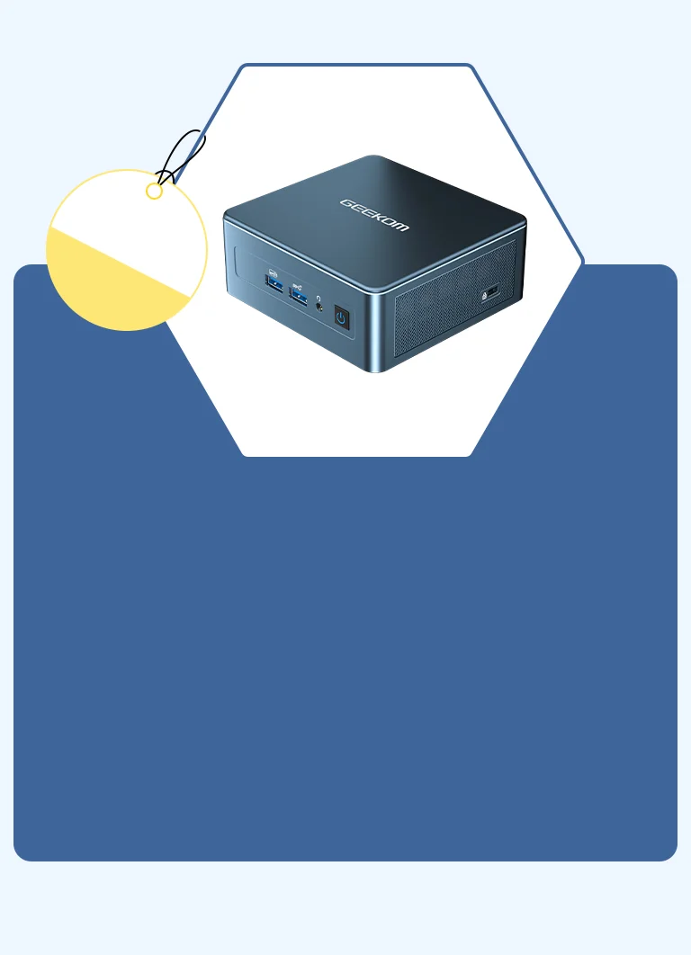 back to school GEEKOM it12 mini pc