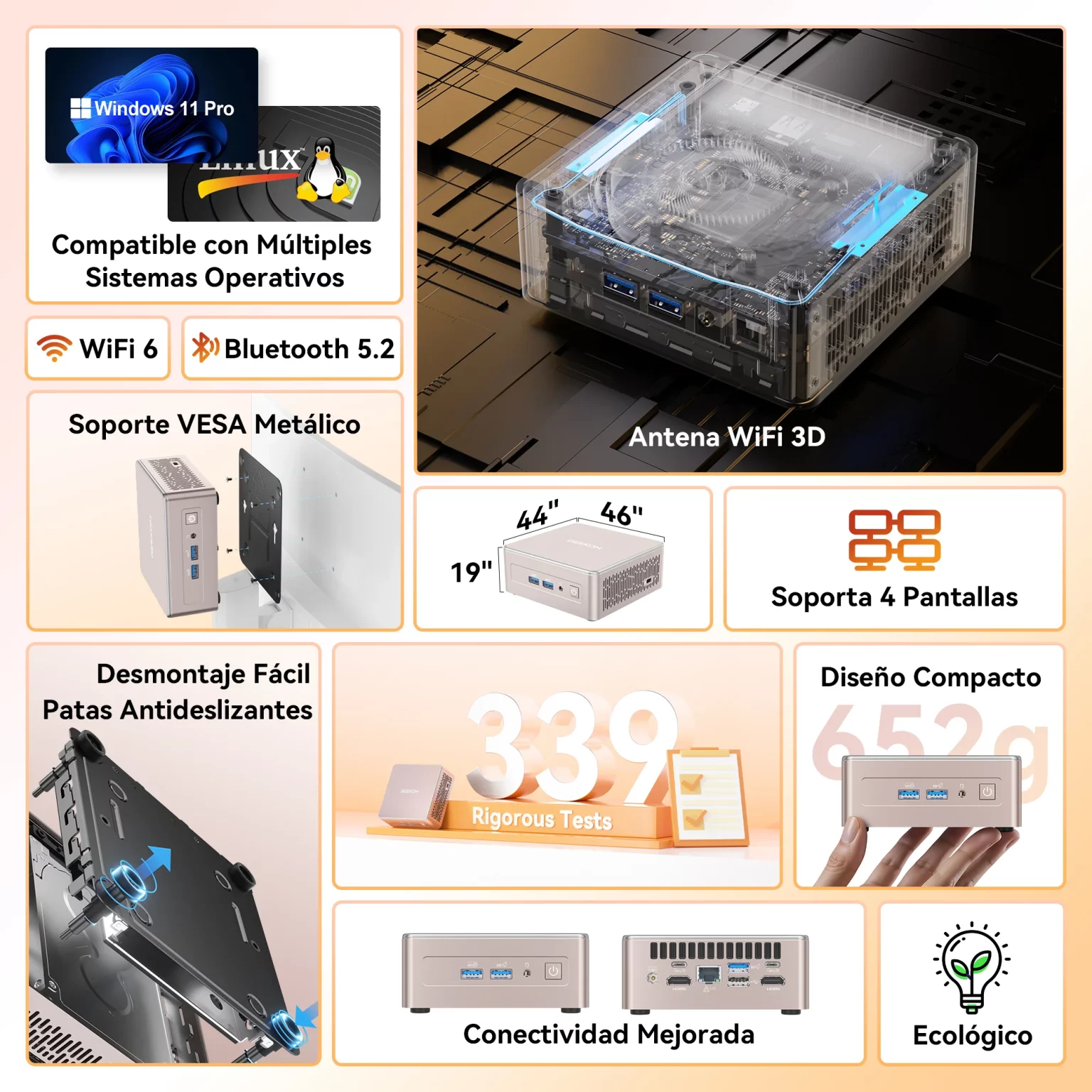 GEEKOM A5 2025 Características Destacadas
