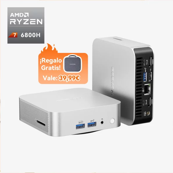 GEEKOM A6 Mini PC con AMD Ryzen™ 7 6800H