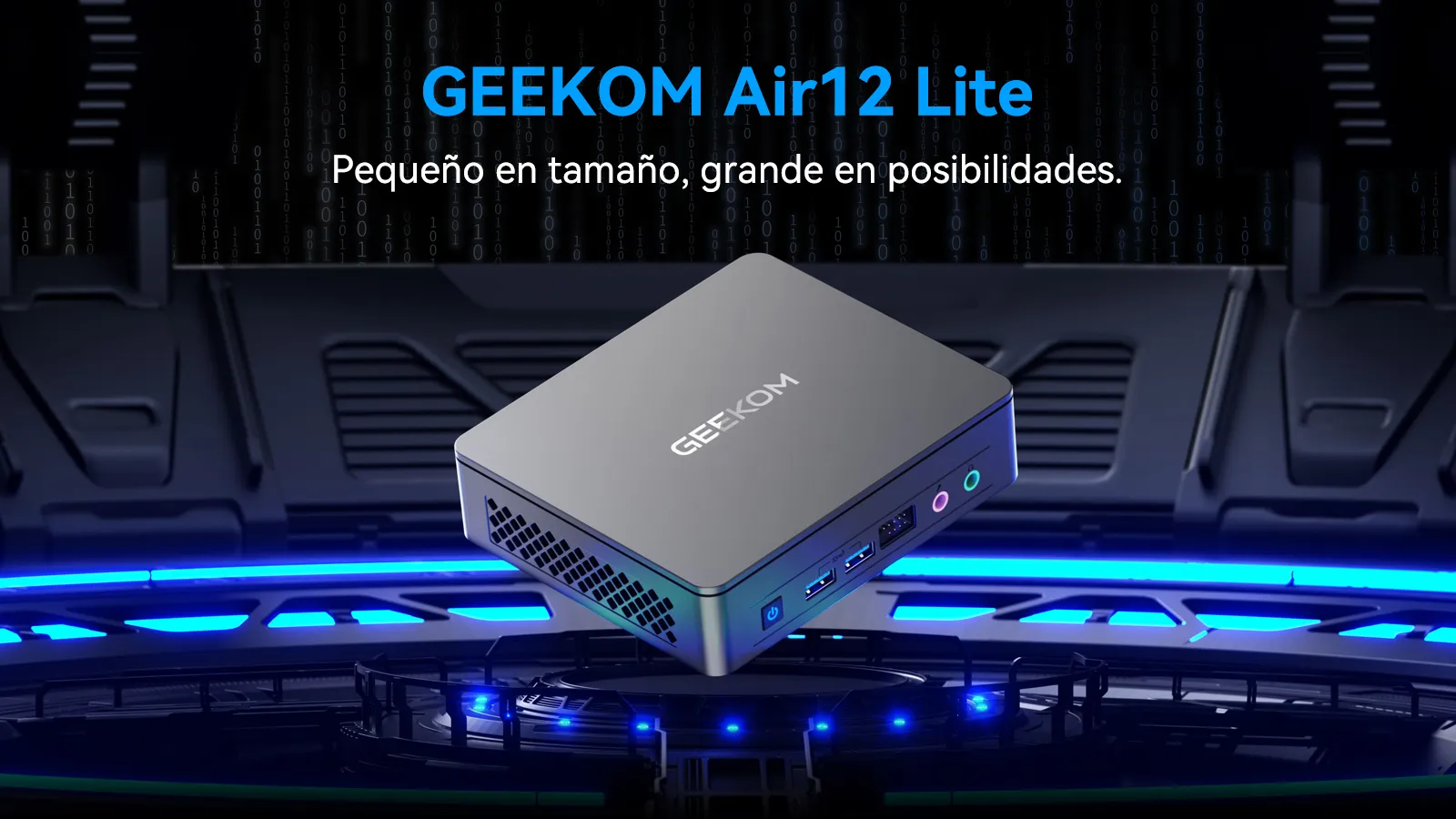 GEEKOM Air12 Lite : Mini PC con Intel N100, Compacto y Eficiente