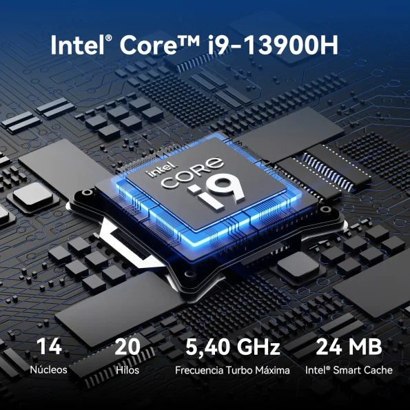 GEEKOM IT13 Mini PC Procesador Intel® Core™ i9-13900H