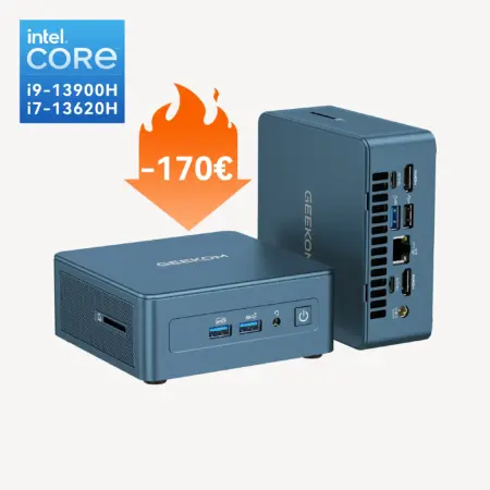GEEKOM IT13 Edición 2025 Mini PC con Intel® Core™ i9-13900H | i7-13620H