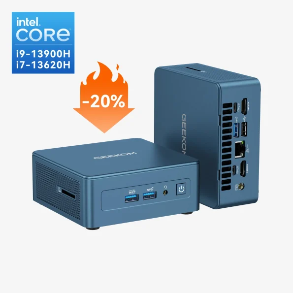 🔥OFERTA ESPECIAL🔥GEEKOM IT13 Edición 2025 Mini PC con Intel® Core™ i9-13900H o i7-13620H
