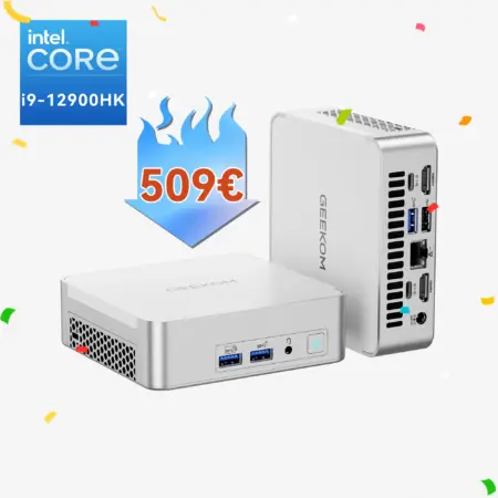 🔥GEEKOM XT12 Pro Mini PC con Intel® Core™ i9-12900HK