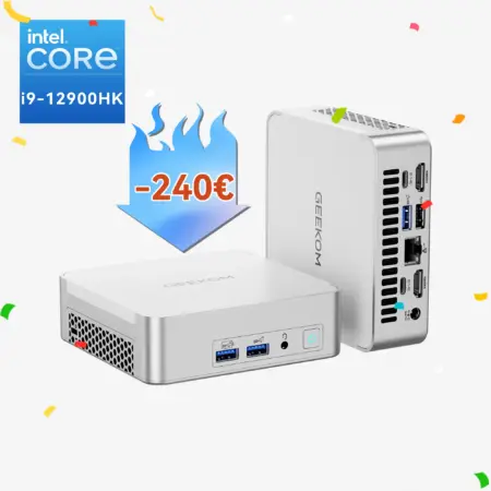 🔥GEEKOM XT12 Pro Mini PC con Intel® Core™ i9-12900HK