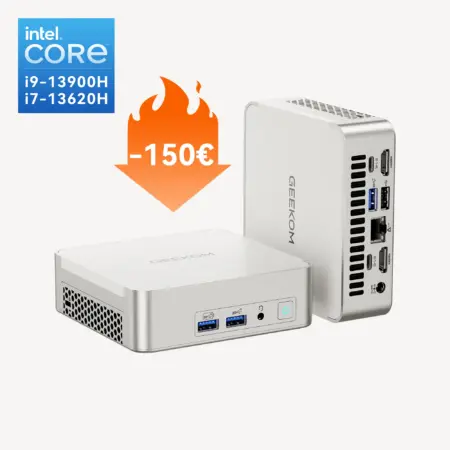 💥GEEKOM XT13 Pro Mini PC con Intel® Core™ i9-13900H | i7-13620H