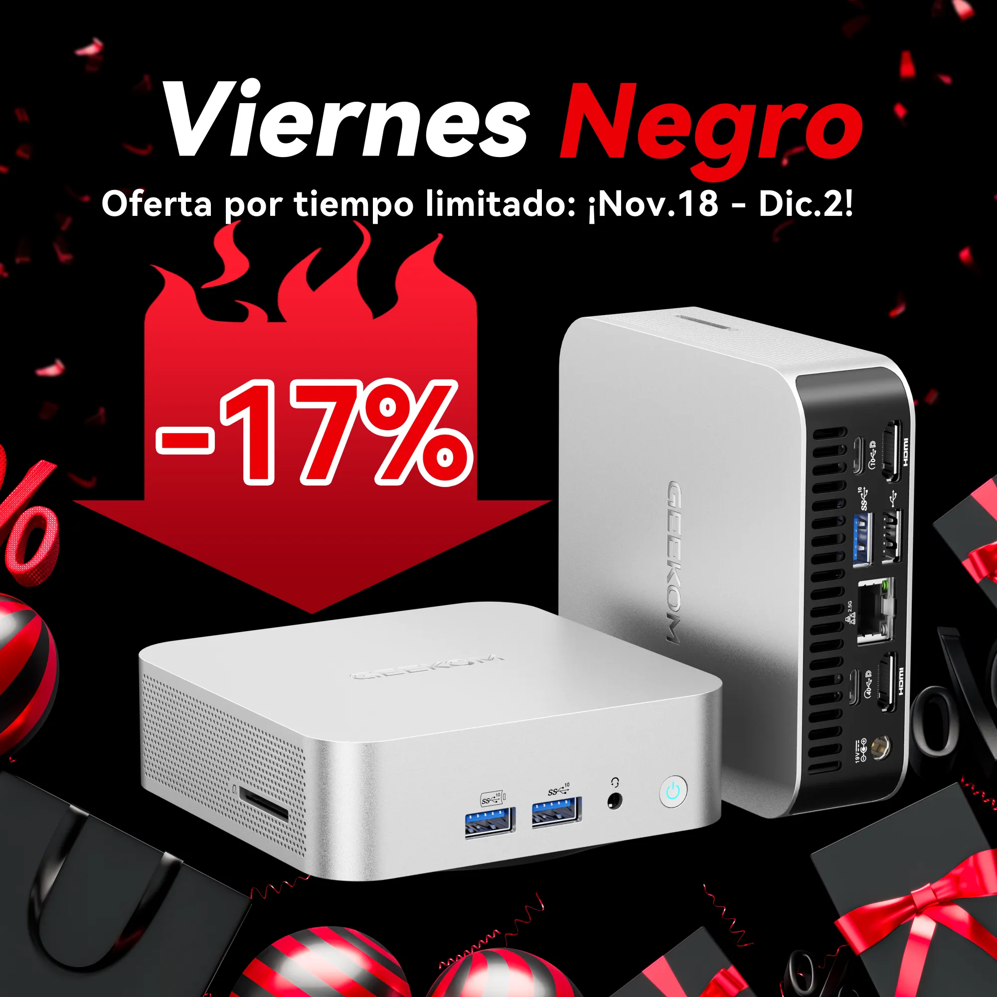GEEKOM A8 Mini PC Black Friday