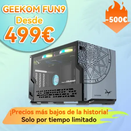 💥GEEKOM FUN9 con Intel® Core™ i9-9980HK