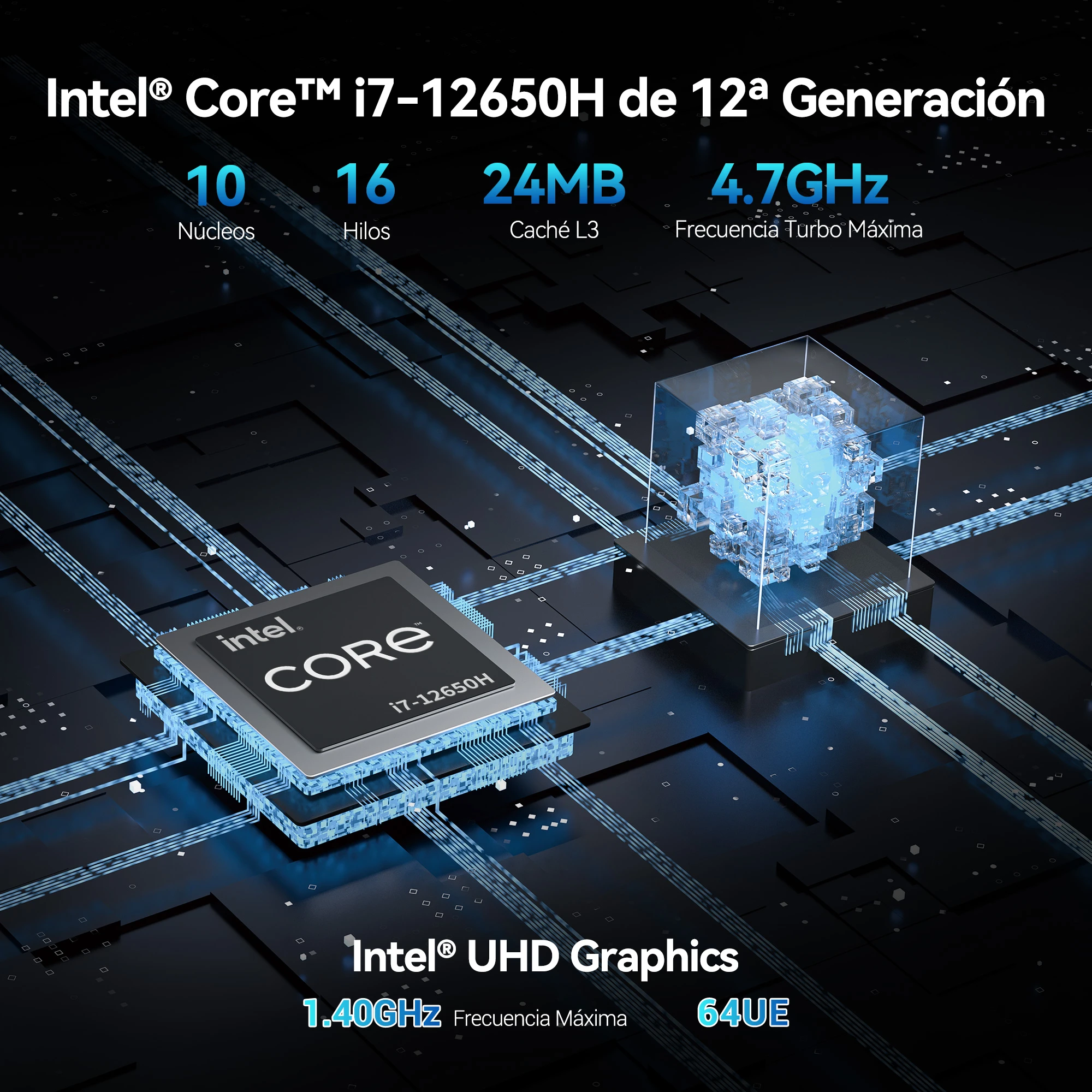GEEKOM GT12 Pro Mini PC: Intel® Core™ i9/i7 de12ª Generación