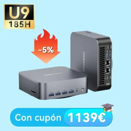 El mini PC Intel más potente del momento: GEEKOM IT15 Mini PC