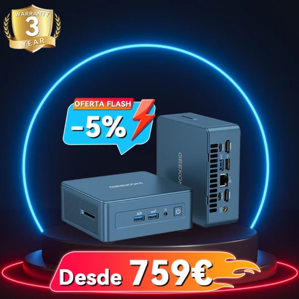 GEEKOM IT13 Edición 2025 Mini PC con Intel® Core™ i9-13900HK