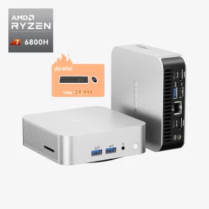GEEKOM A6 Mini PC con AMD Ryzen™ 7 6800H
