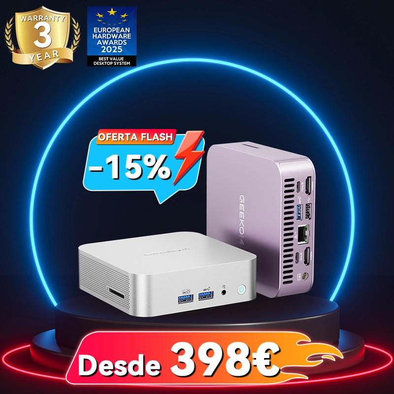 GEEKOM A6 Mini PC con AMD Ryzen 7 6800H