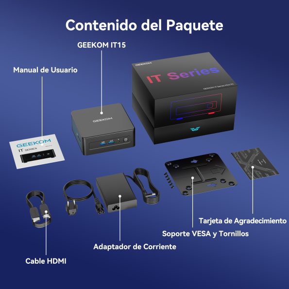 geekom mini pc it15 intel core ultra 9