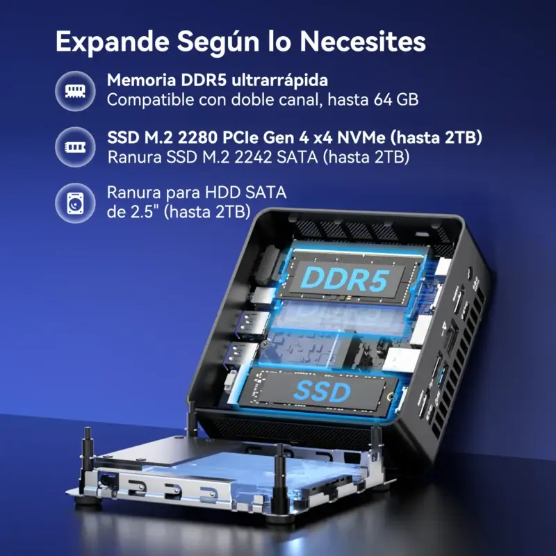 GEEKOM IT15 Mini PC con Intel Core Ultra: potente, compacto y