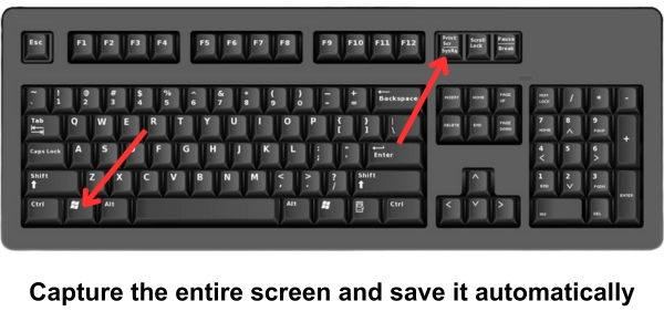 como hacer captura de pantalla en ordenador
