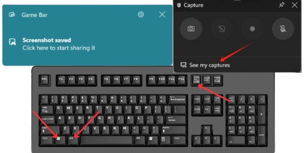 como hacer captura de pantalla windows 10