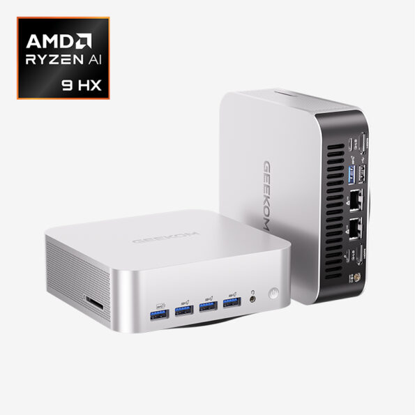 ✨GEEKOM A9 Max AI Mini PC con AMD Ryzen™ AI 9 HX 370
