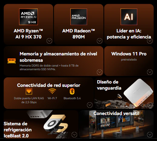 geekom a9 max mini pc para ia
