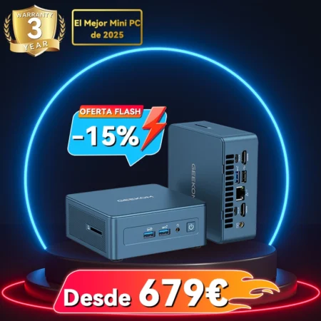 GEEKOM AE8 Mini PC: Ryzen 9 8945HS o Ryzen 7 8845HS