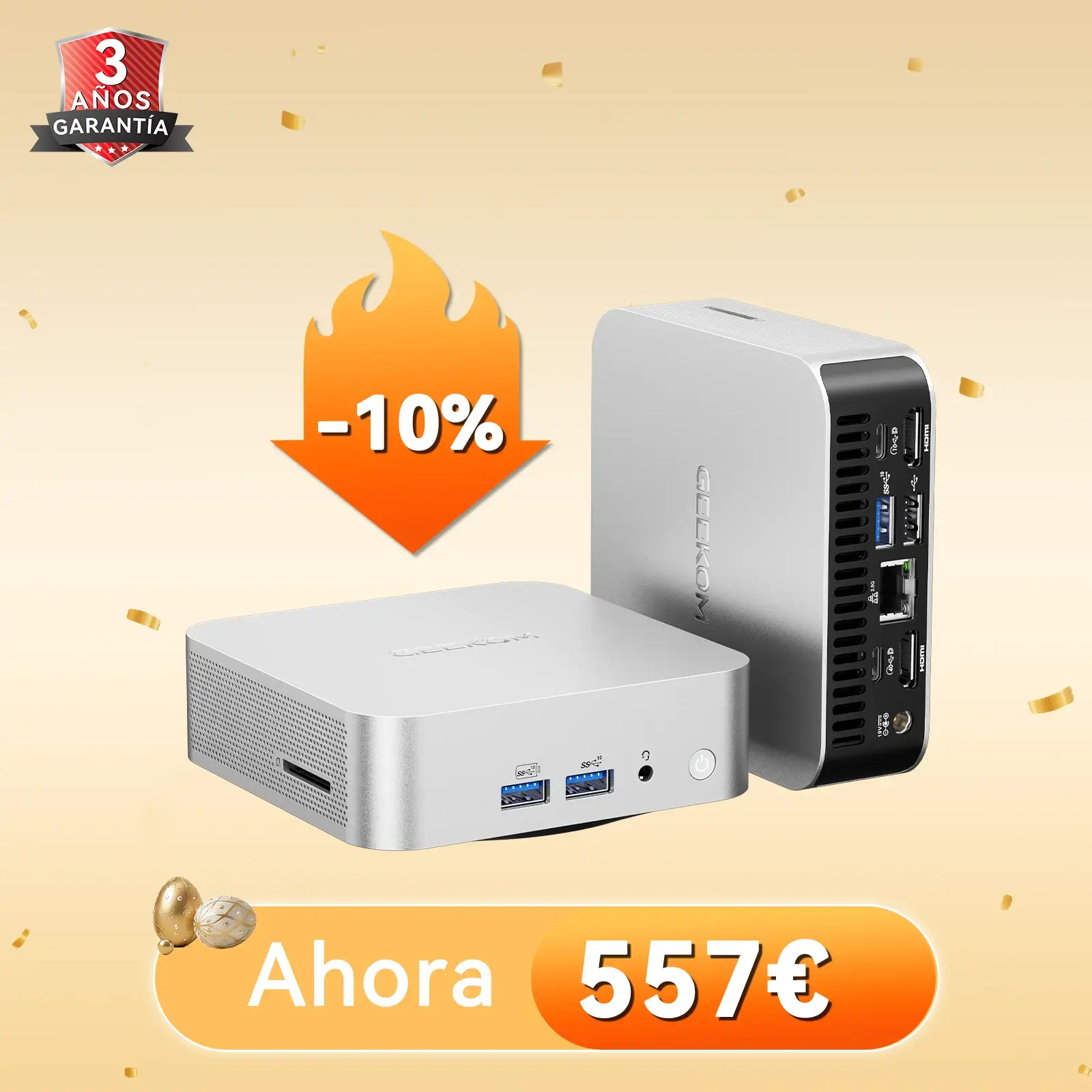 ✨GEEKOM A5 Pro Edición 2026 Mini PC con AMD Ryzen™ 5 7530U