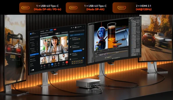 geekom mini pc a9 max para Full HD y 4K