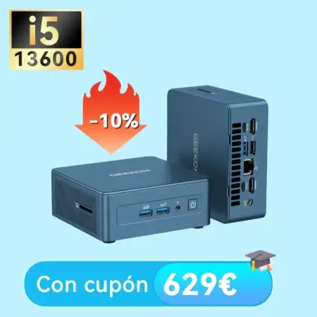 GEEKOM AE8 Mini PC: Ryzen 9 8945HS o Ryzen 7 8845HS