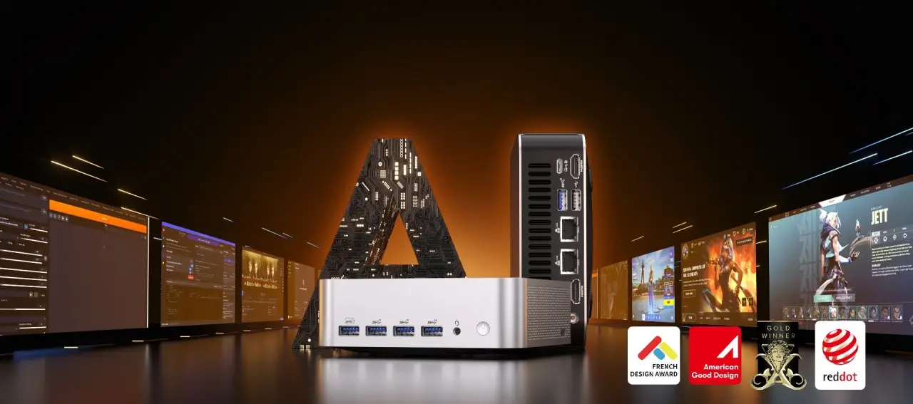 Geekom A9 Max: diseño de éxito mundial