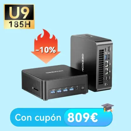 GEEKOM ミニ pc GT SERIES MEGA 第14世代 Serie GT de GEEKOM | GT1 Mega Mini PC con Intel® Core™ Ultra 9 y