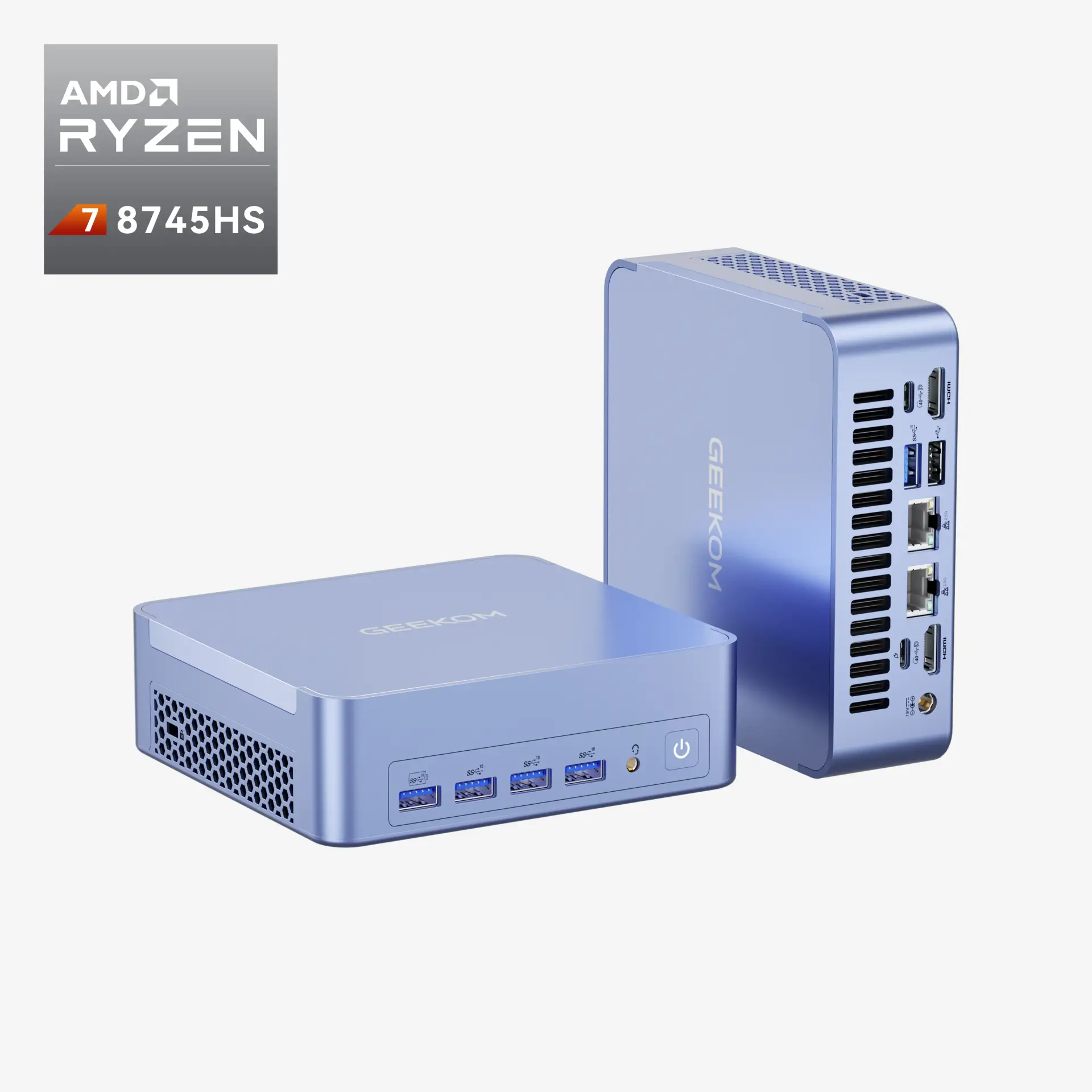 GEEKOM AX8 Max Mini PC con AMD Ryzen™ 7 8745HS