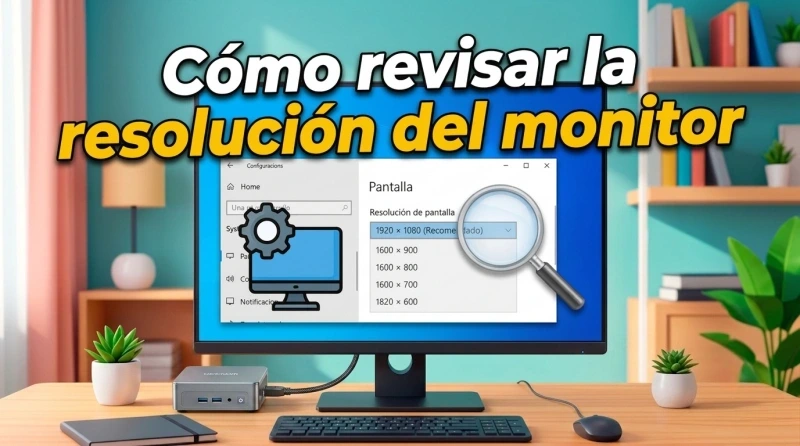 Cómo revisar la resolución del monitor en 3 pasos