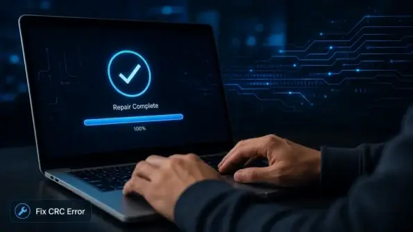 Cómo solucionar un error CRC