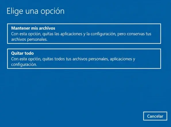Mantener mis archivos