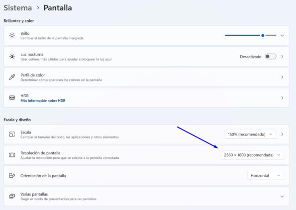 Pasos para comprobar la resolución de la pantalla en Windows-2