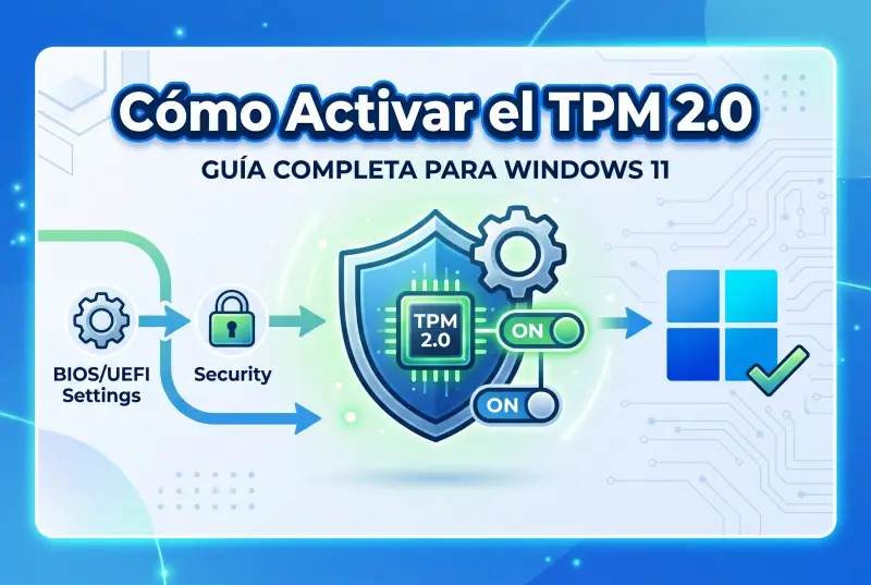 Cómo activar el TPM 2.0