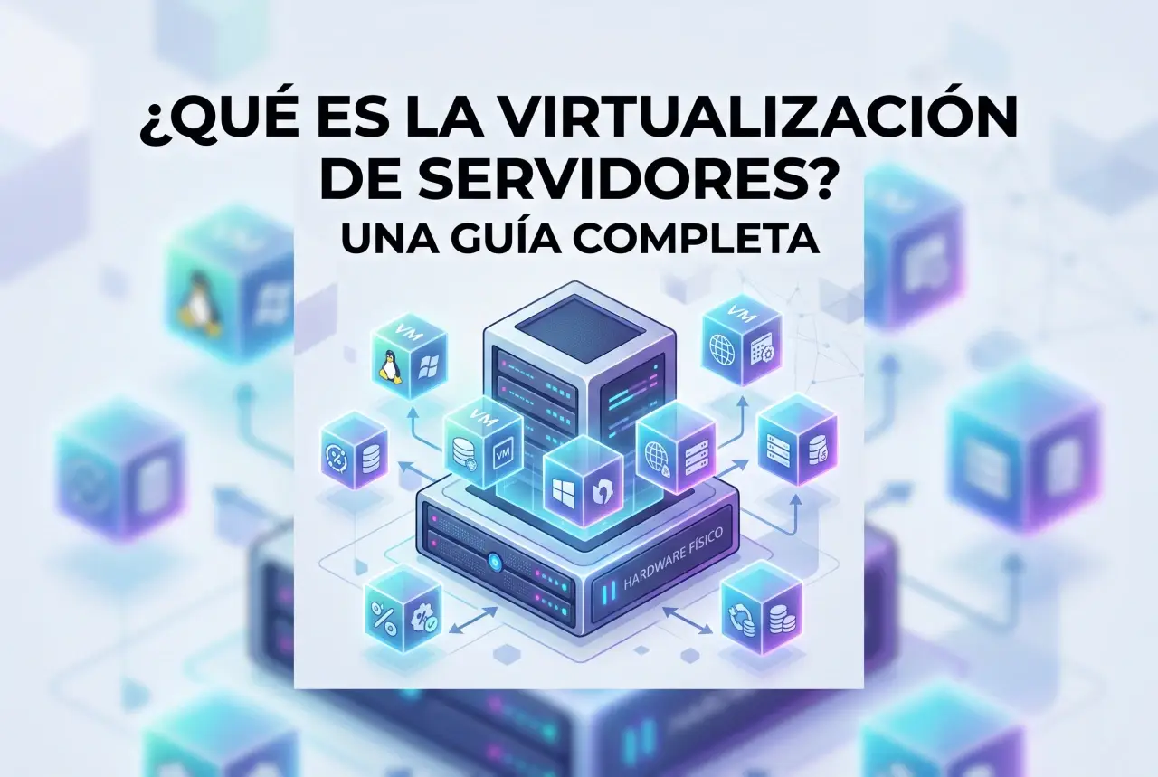 Qué es la virtualización de servidores