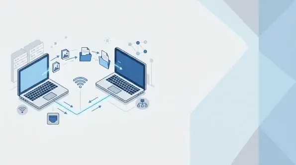 Paso 4: Transfiere los datos por la red